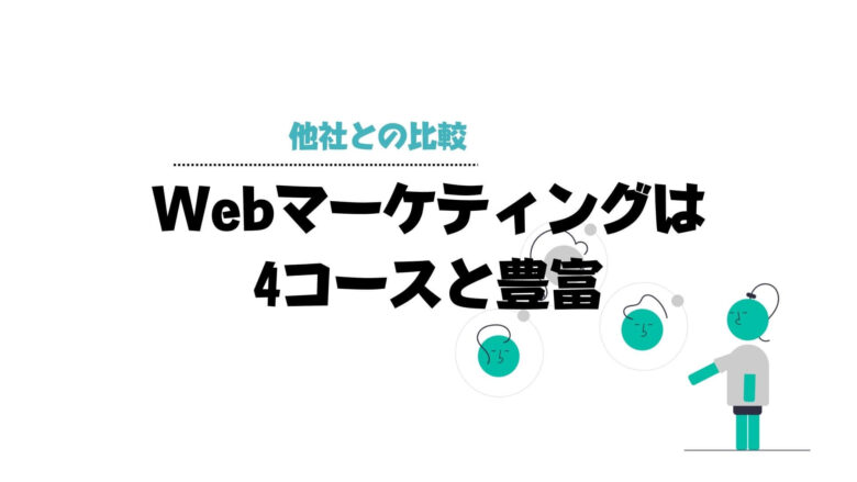 インターネットアカデミー_評判_Webマーケティングは4コースと豊富